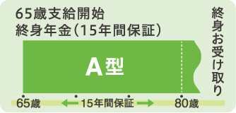 2口目の終身年金A型について